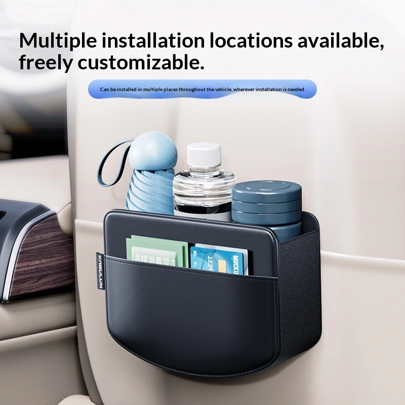 In-car Multi-function Door Storage Box Trinket Bag And Cup Holder
