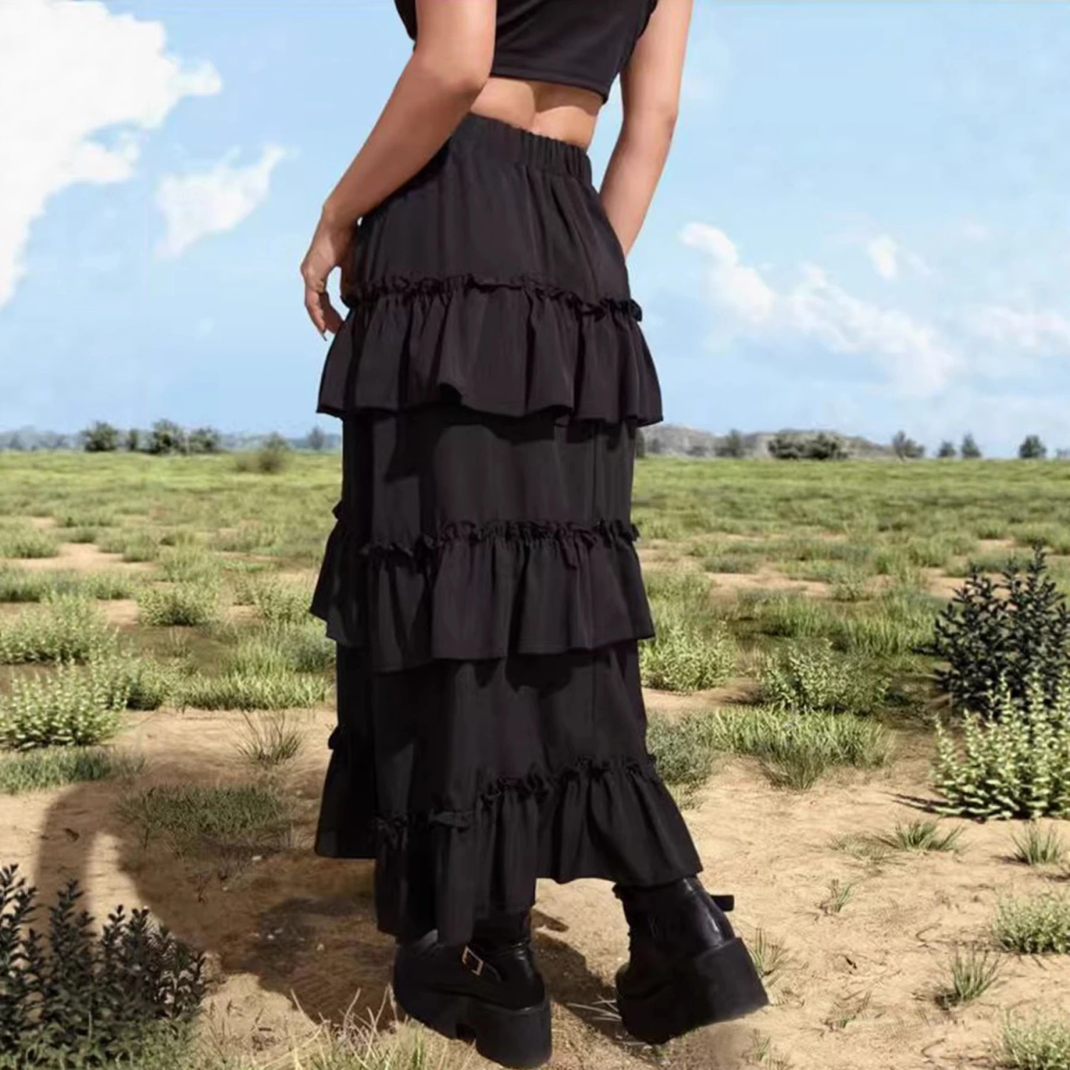 Women's Retro Fashion Skirt