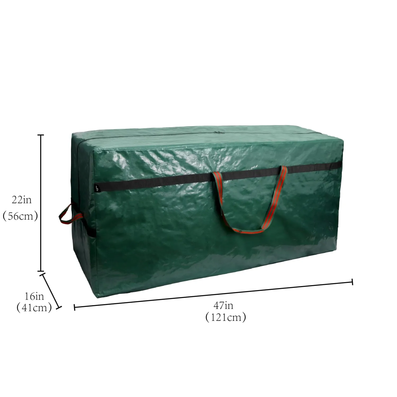 Christmas Tree Storage Bag -7FT/6FT Small Waterproof Tearproof with 4 Handles Easy to Transport/Organize Green