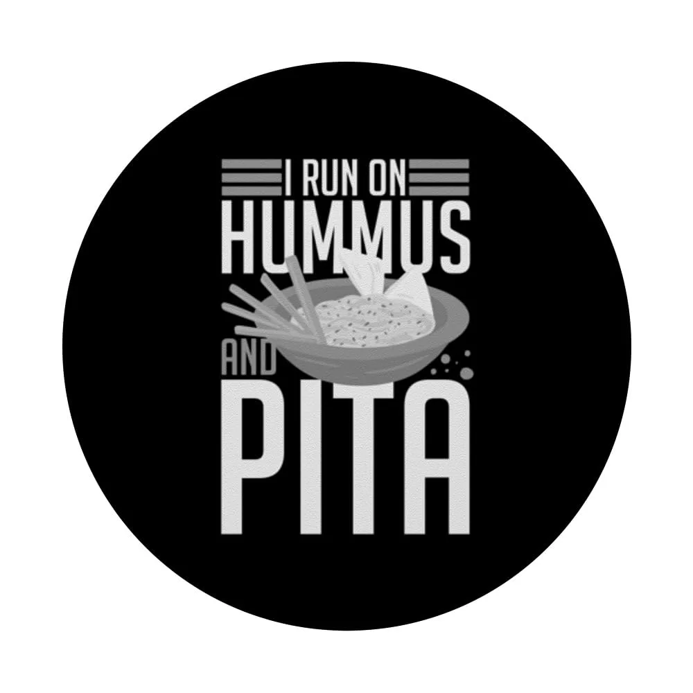 Hummus Spread Arabic Food Vegan Recipe PopSockets Standard PopGrip