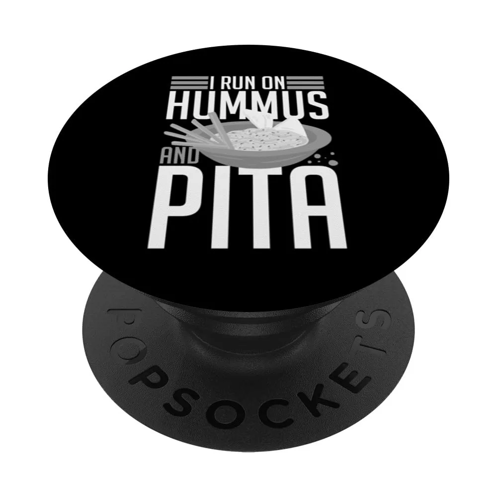 Hummus Spread Arabic Food Vegan Recipe PopSockets Standard PopGrip