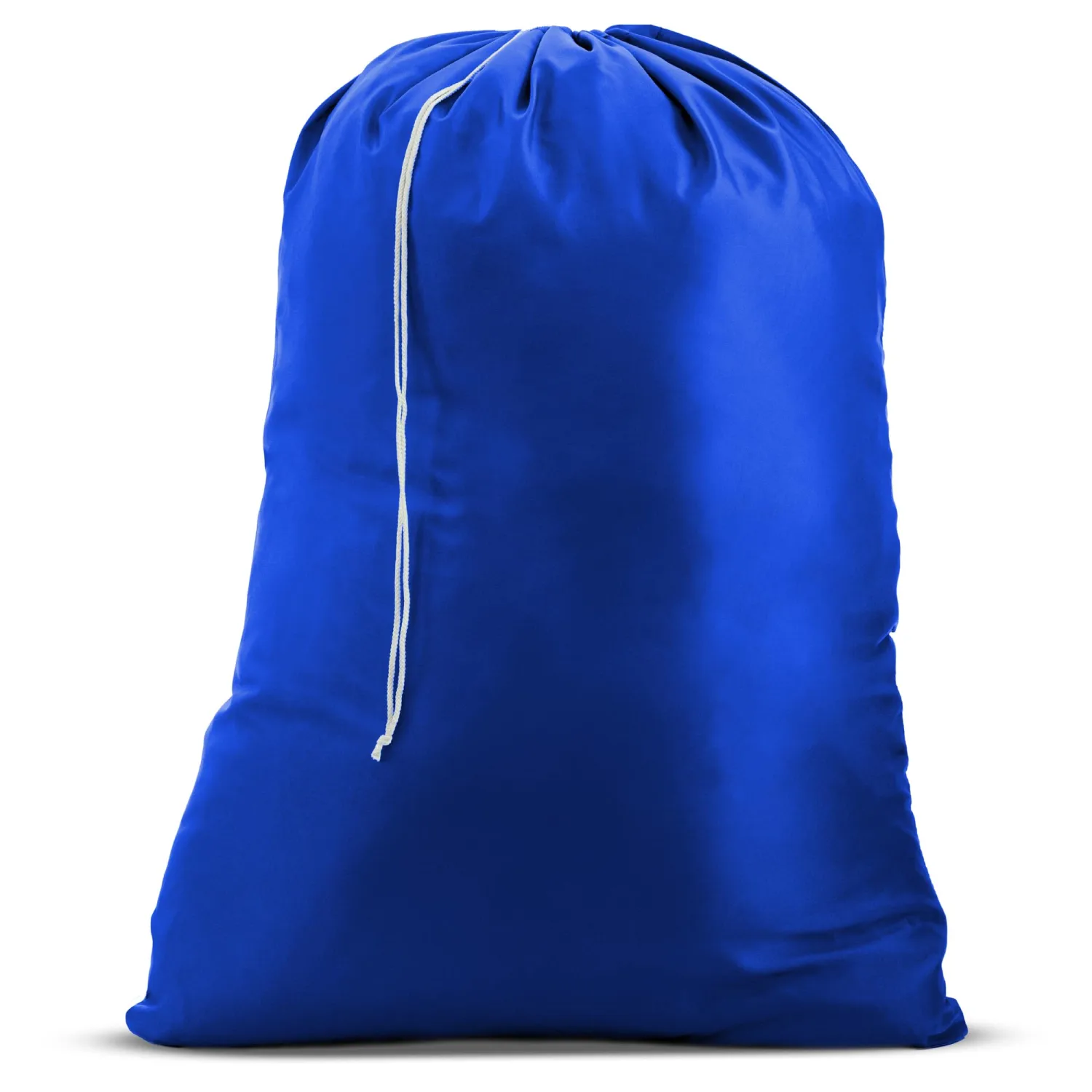 Handy Laundry Extra Large Heavy Duty Laundry Bag – 30" x 40" Durable Nylon, Locking Drawstring Closure, Machine Washable, Fits Laundry Basket, Travel & Dorm Dirty Clothes Organizer, Royal Blue