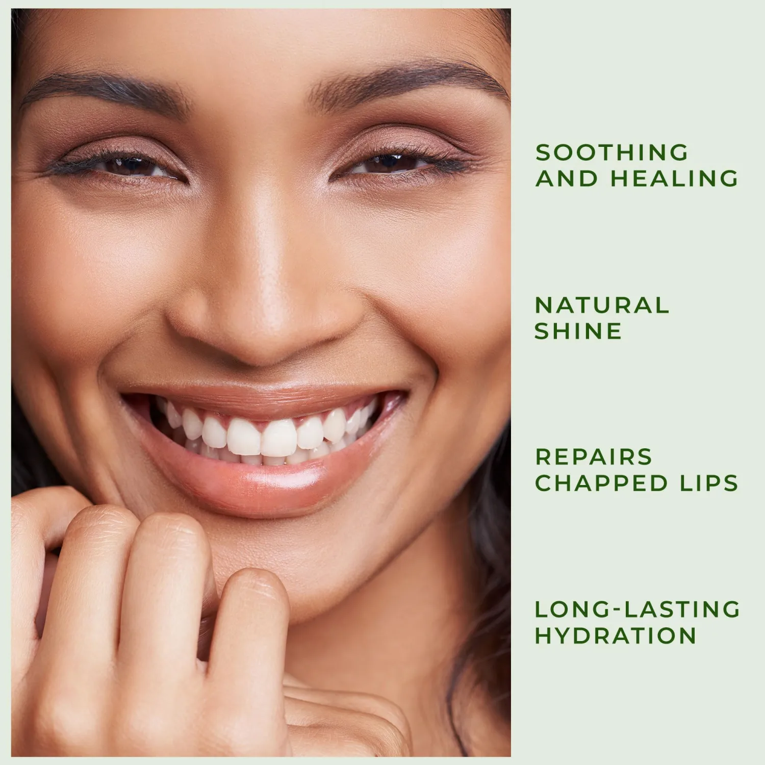 Peppermint Lip Balm Hydrating for Dry, Cracked Lips, Beeswax Lip Moisturizer Stick, Soothe Dryness, Restores Smoothness & Barrier Protection, Instant Moisture, Refreshing Lip Therapy - 0.15 Fl oz