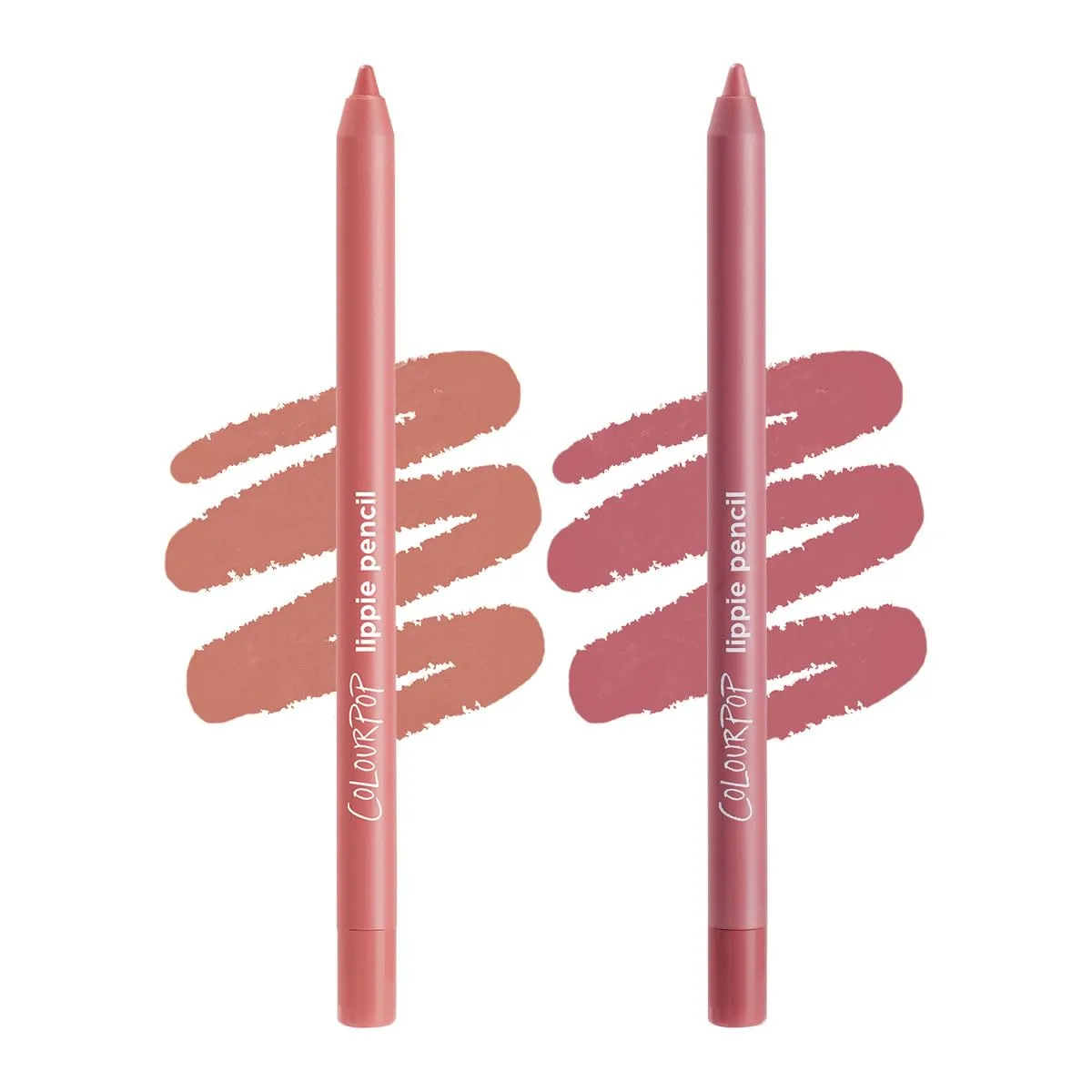 ColourPop Everyday Lippie Lip Pencil Kit - High-Pigment, Long-Lasting & Sharpenable Lip Liner with High-Impact Color - Includes Shades Oh Snap + Good N Plenty (2 Count)
