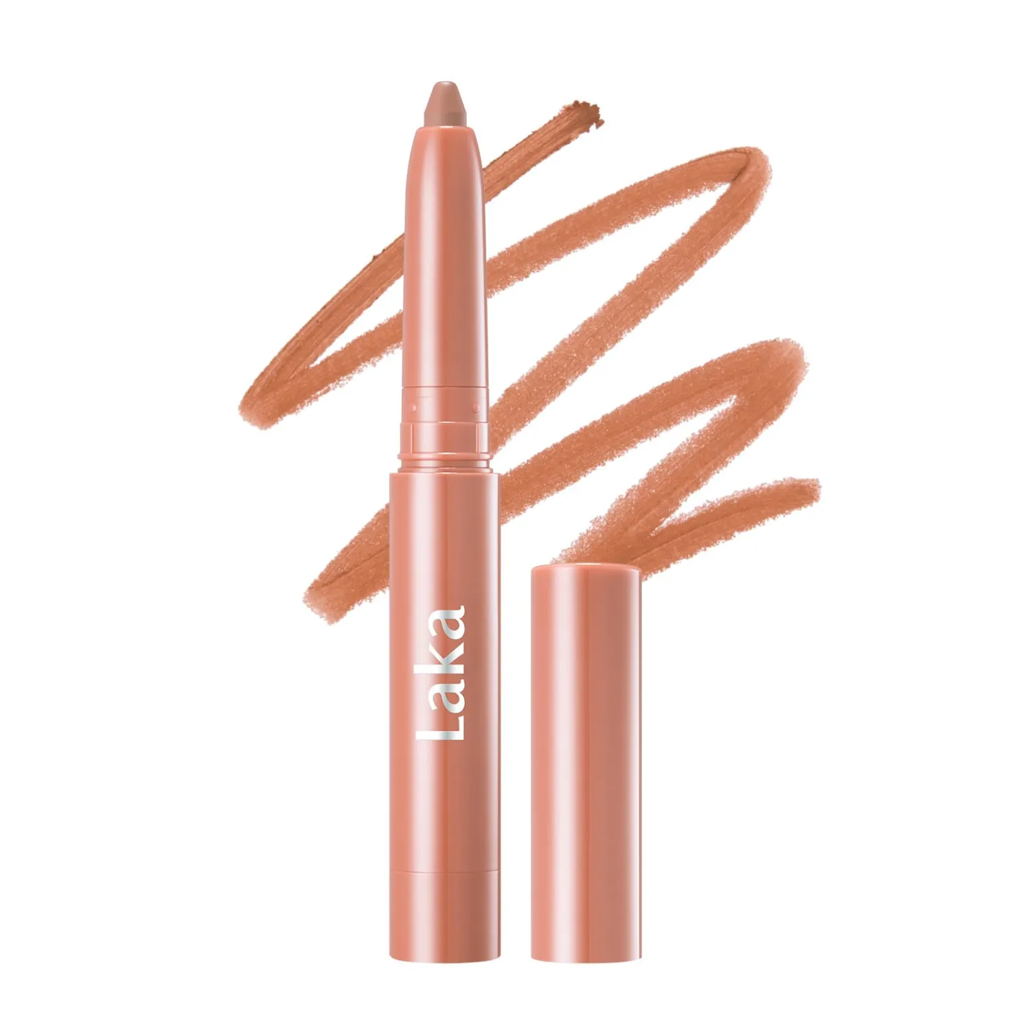Laka Lip Liner, Nude Lip Liner, Rich Cream Glide Texture, Semi-Matte Finish for Shaping Lips, Smooth Application, K-Beauty​, Korean Makeup, 0.02oz, #01 Bare Memory