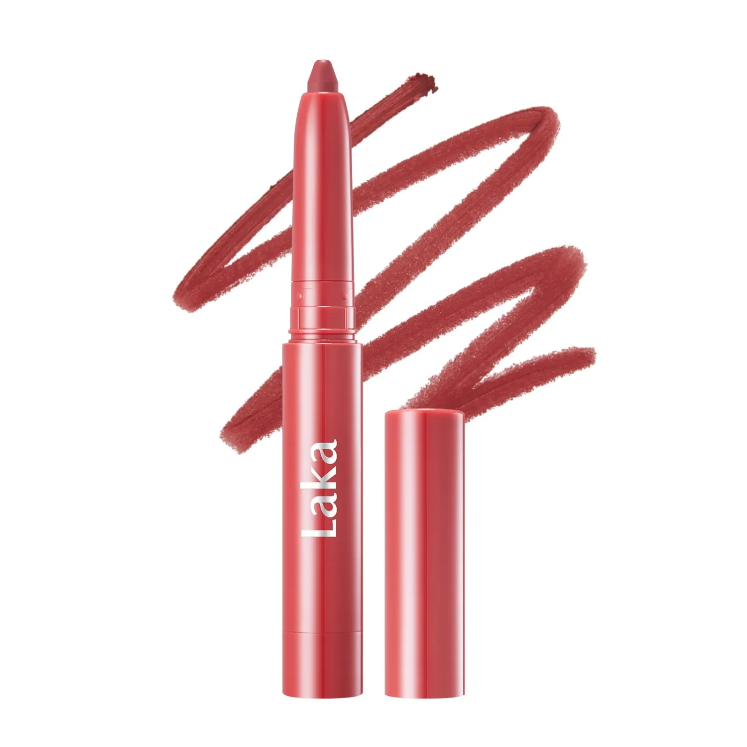 Laka Lip Liner, Red Lip Liner, Rich Cream Glide Texture, Semi-Matte Finish for Shaping Lips, Smooth Application, K-Beauty​, Korean Makeup, 0.02oz, #05 Velvet Hour