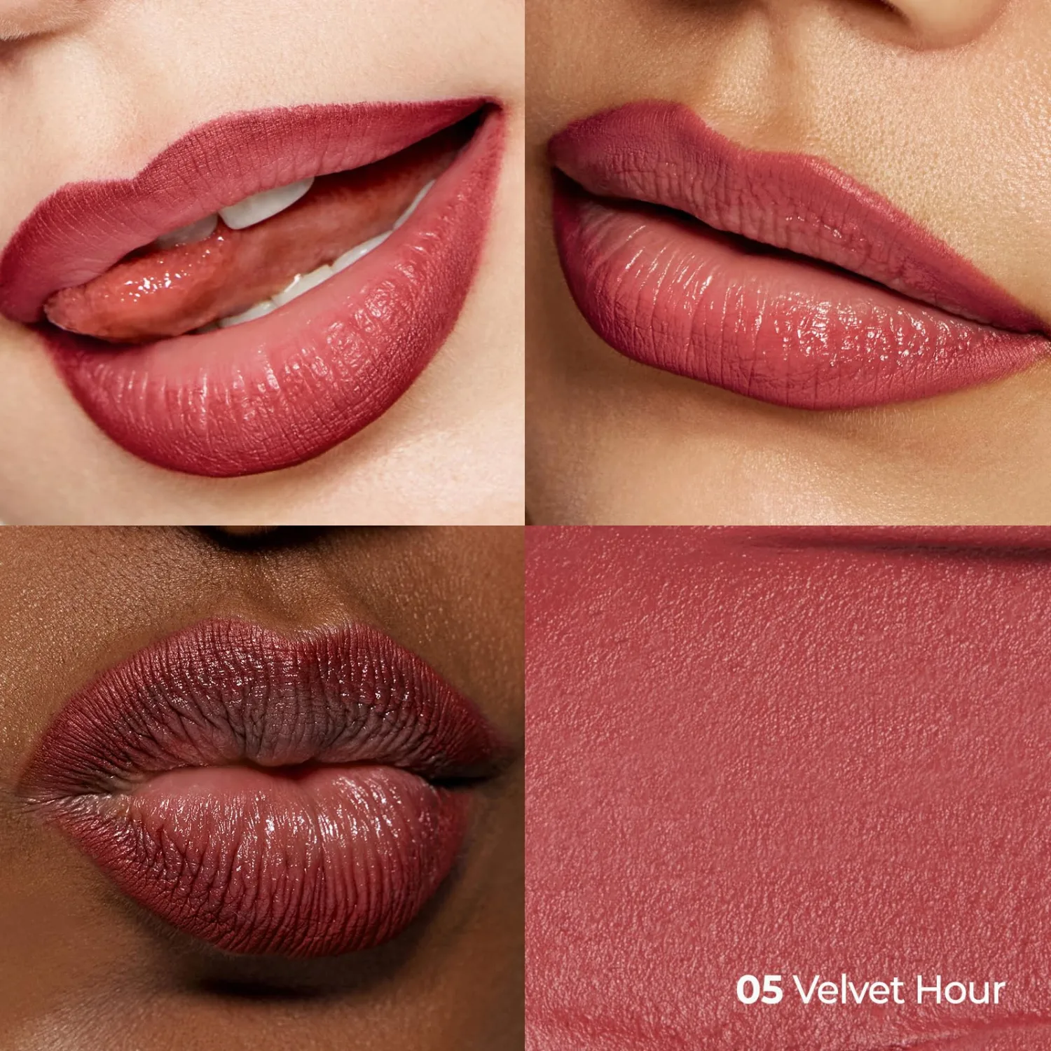 Laka Lip Liner, Red Lip Liner, Rich Cream Glide Texture, Semi-Matte Finish for Shaping Lips, Smooth Application, K-Beauty​, Korean Makeup, 0.02oz, #05 Velvet Hour