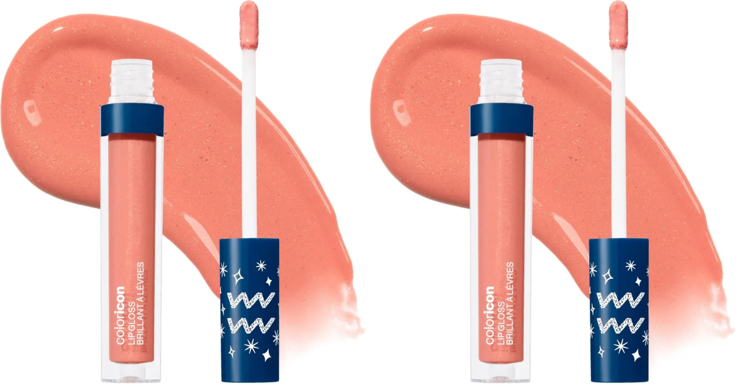 wet n wild Color Icon Lip Gloss Aquarius (681A) (Pack of 2)