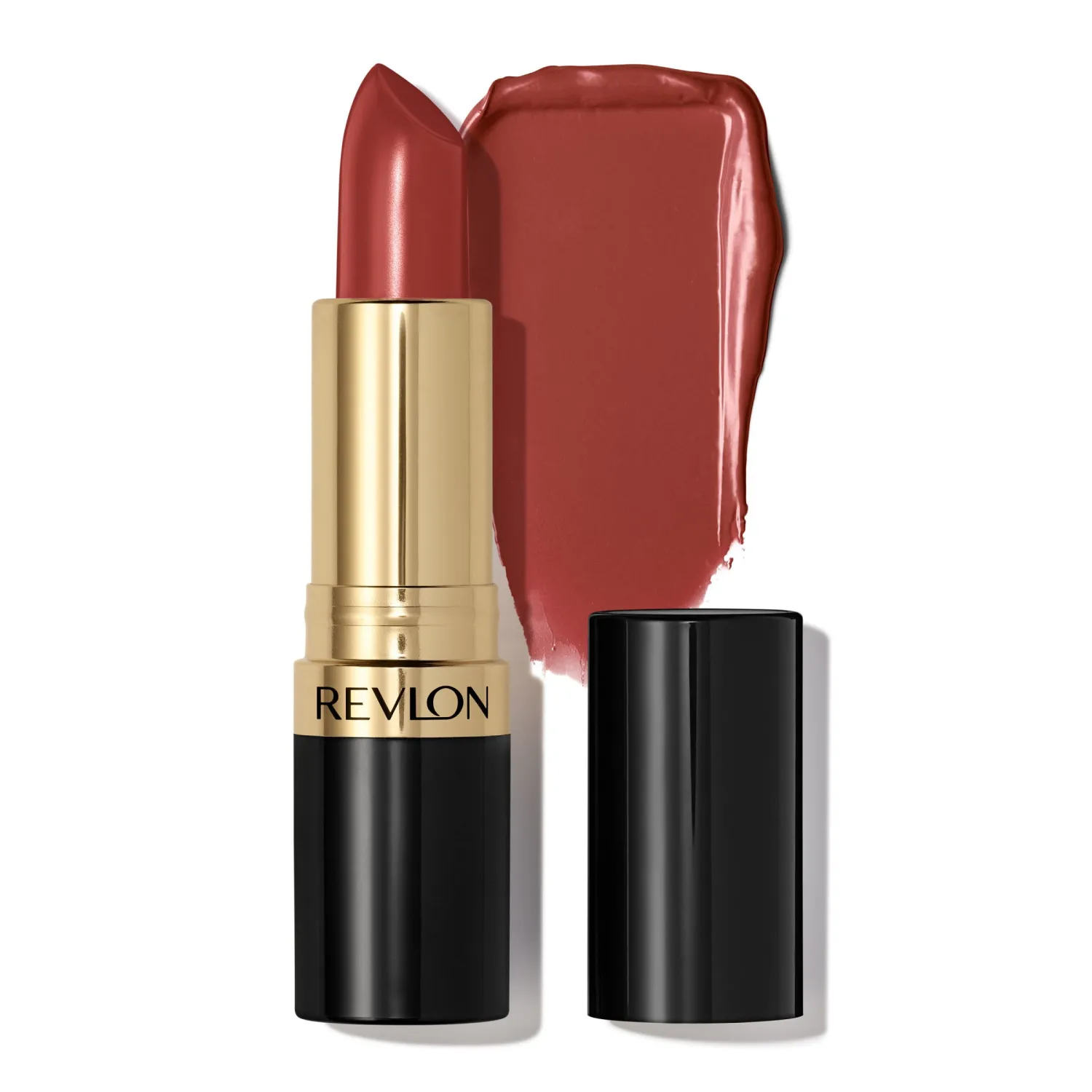 REVLON Super Lustrous Creme Lipstick, 0.5 Oz, Rum Raisin 535, 1 Count (Pack of 2)