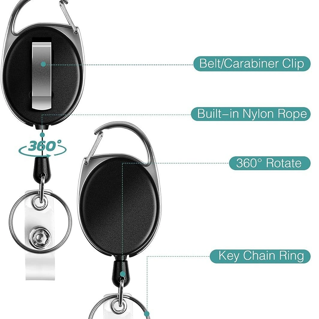 Cross-border New Bestseller Retractable Badge