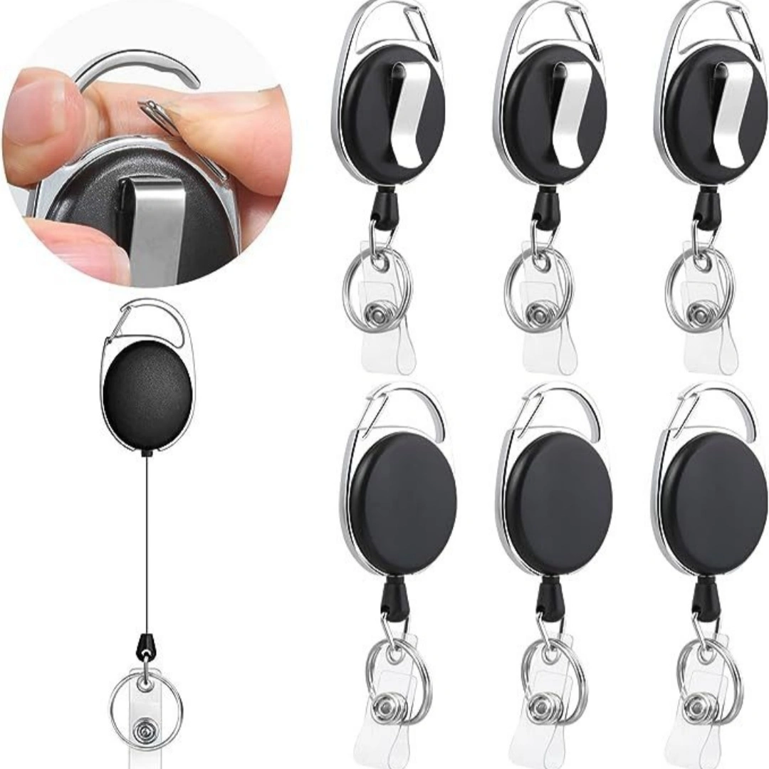 Cross-border New Bestseller Retractable Badge