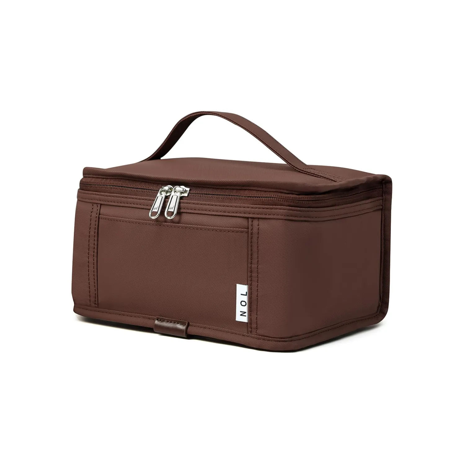 NOL Natural Organic Lifestyle Small Lunch Bag Mini Lunch Box Insulated Lunch Bag for Men/Women Leakproof Cooler Tote Bag Lightweight Nylon Waterproof Lunch Box For Work, Coffee