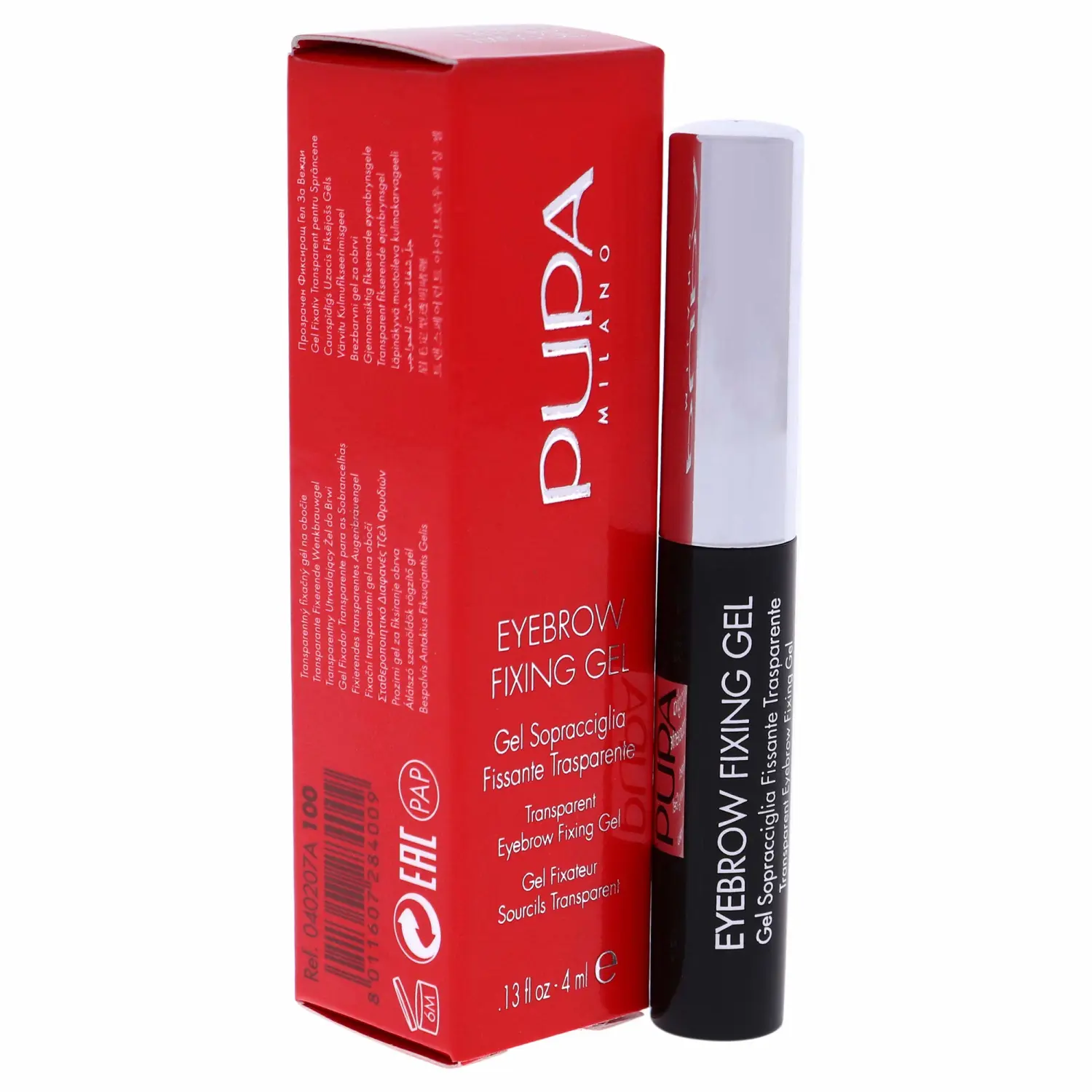 Eyebrow Fixing Gel - 100 Clear by Pupa Milano for Women - 0.13 oz Eyebrow Gel