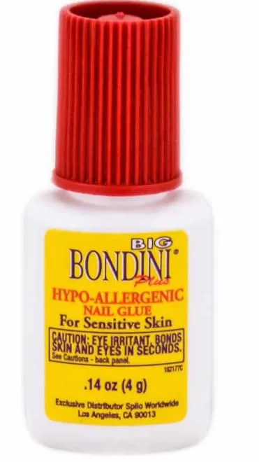 Bondini Hypo-Allergenic Nail Glue, Pack of 3