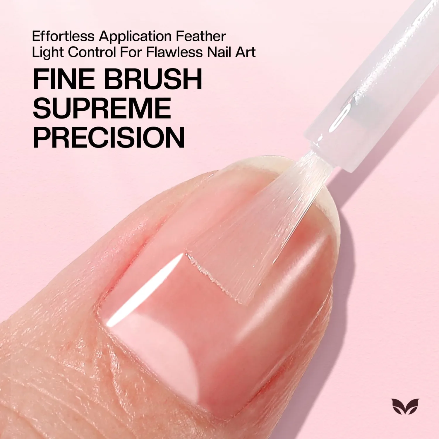 Morovan Press On Nail Glue: Brush on Nail Glue for Acrylic Nails Tips Broken Nail Fast Dry Long Lasting Professional Salon‑Grade Bond for Natural Nail