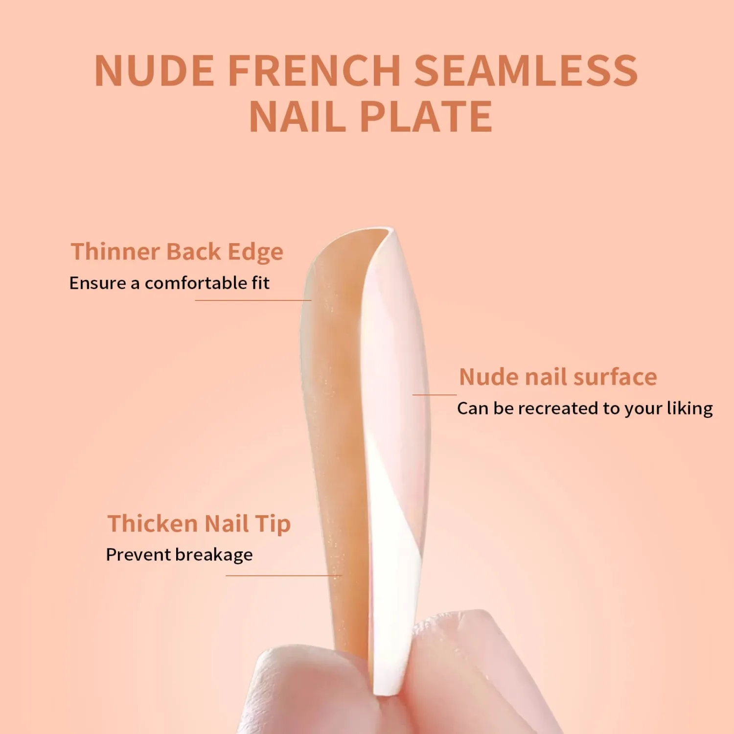 10g Semi Solid Nail Glue with 150Pcs Coffin Nails Tips, Nail Glue No U V Light Needed, French Tip Press on Nails No Need to File Soft Gel Nail Tips Fake Nails Tips for Nail Art DIY