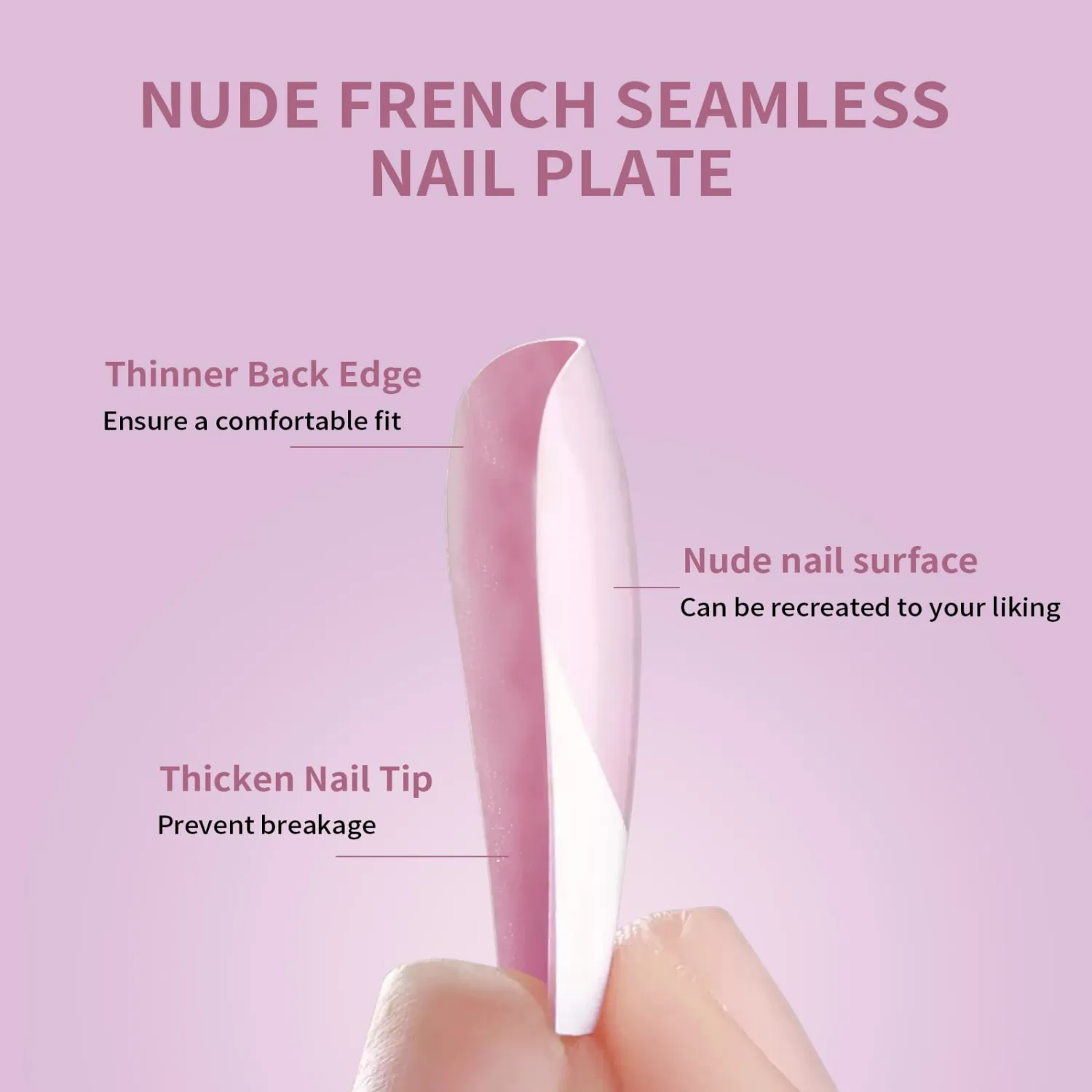 10g Semi Solid Nail Glue with150Pcs Coffin Nails Tips, Nail Glue No U V Light Needed, French Tip Press on Nails No Need to File Soft Gel Nail Tips Fake Nails Tips for Nail Art DIY