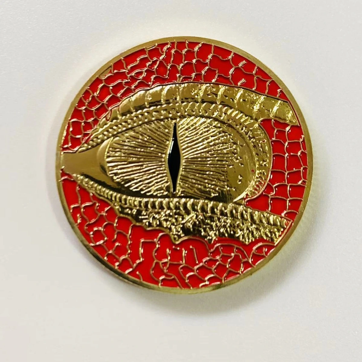 Minimalist Creativity Metal Badge Commemorative Coin