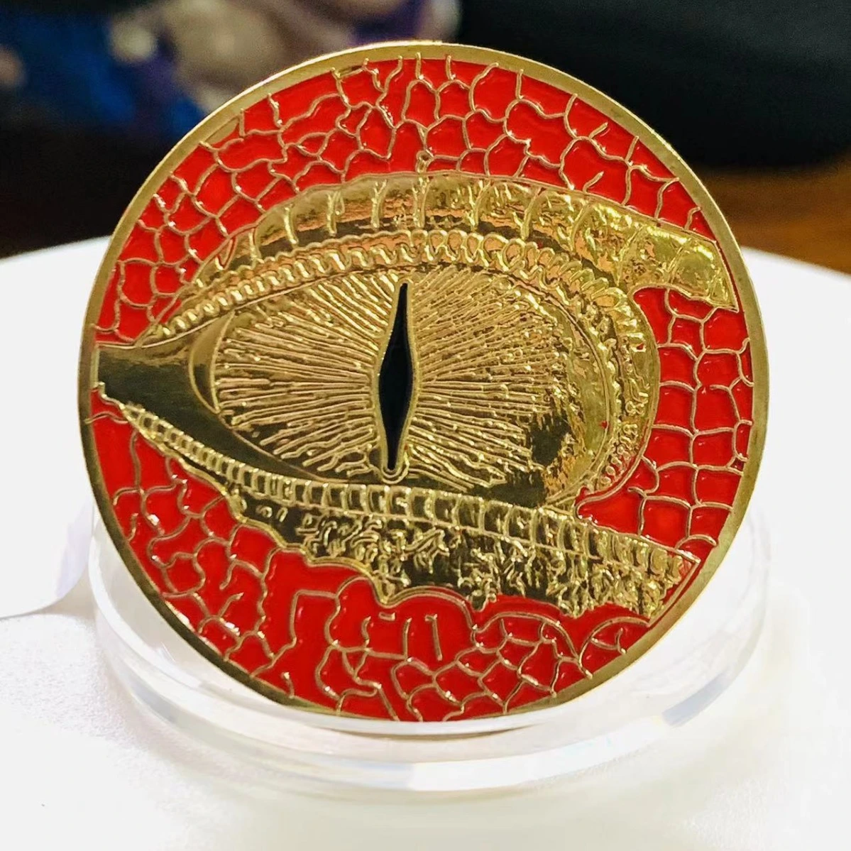 Minimalist Creativity Metal Badge Commemorative Coin