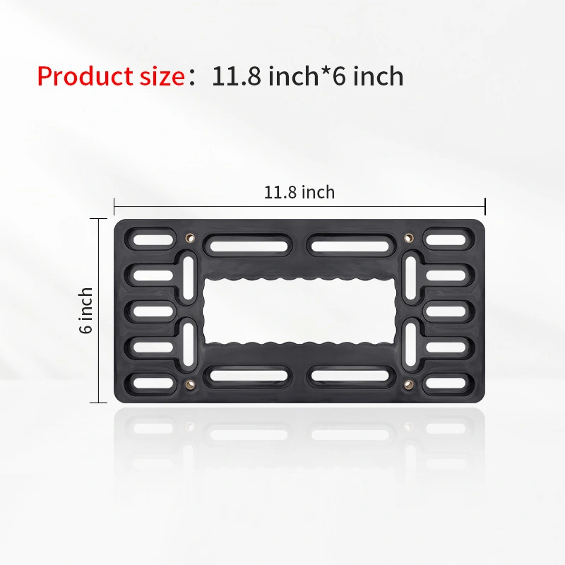 Car License Plate Frame Plastic Base