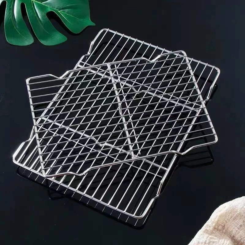 Stainless Steel Rack Draining Barbecue Grill Oil-skimming Net
