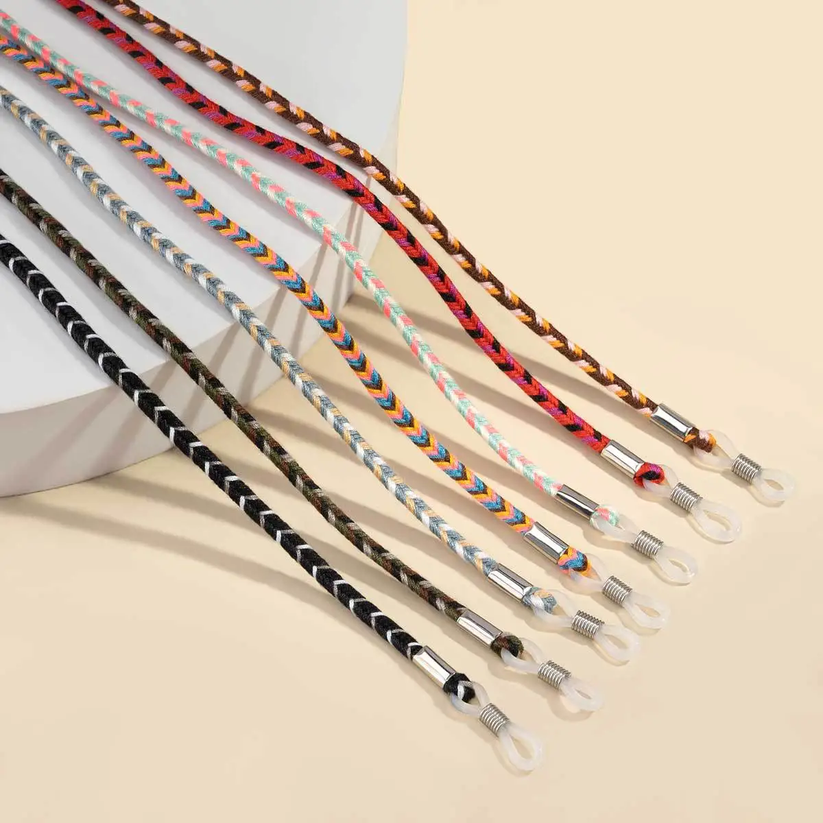 Cord Soft Cord Eyeglass Chain Colorful Cotton Eyeglass Cord