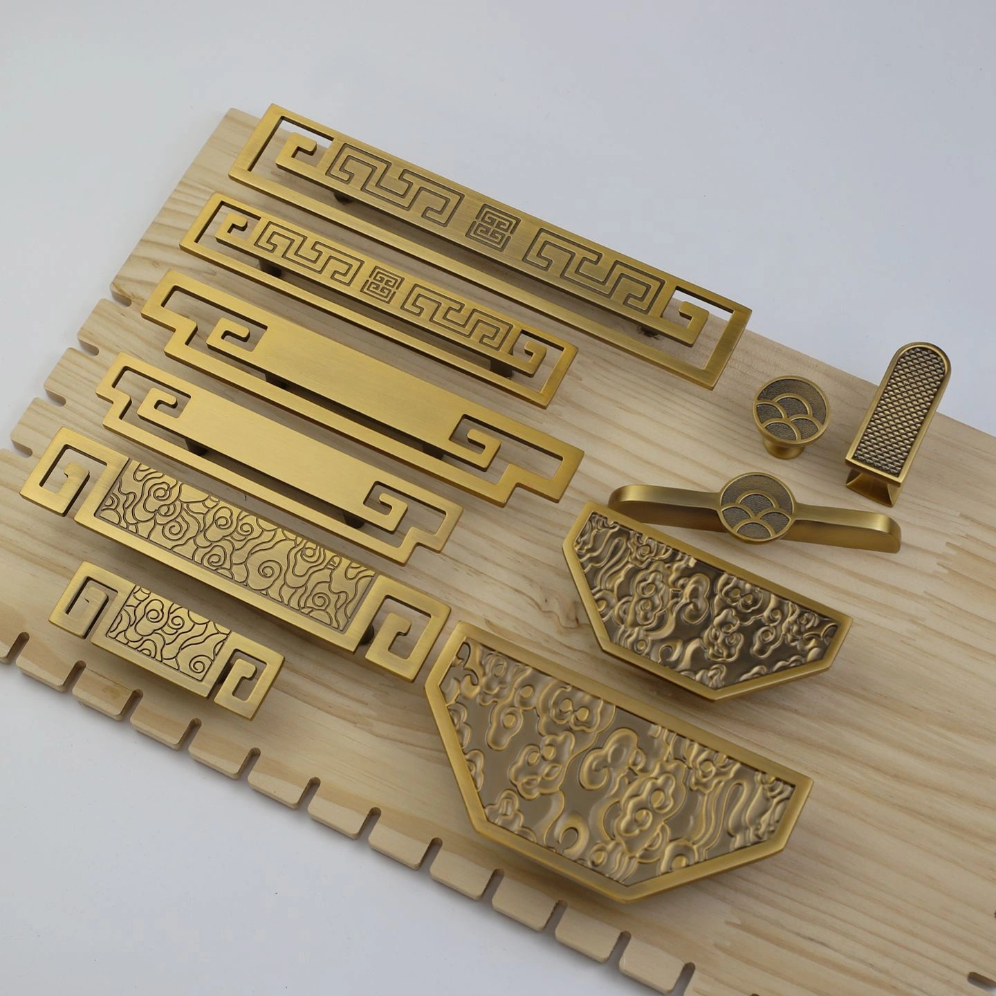 New Chinese-style Cabinet Door Handle Alloy Drawer Handle