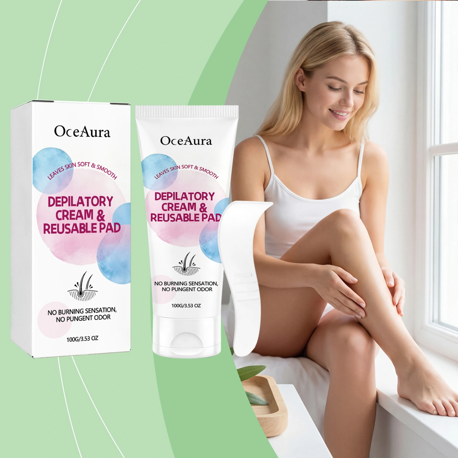 Mild Skin Care Depilatory Cream