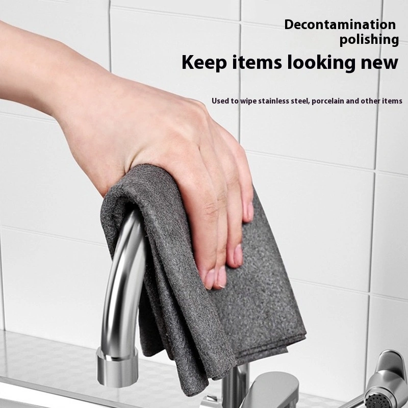 Magic Rag Glass Cleaning Cloth Thickened Cleaning Window Waterless Printing Kitchen Household