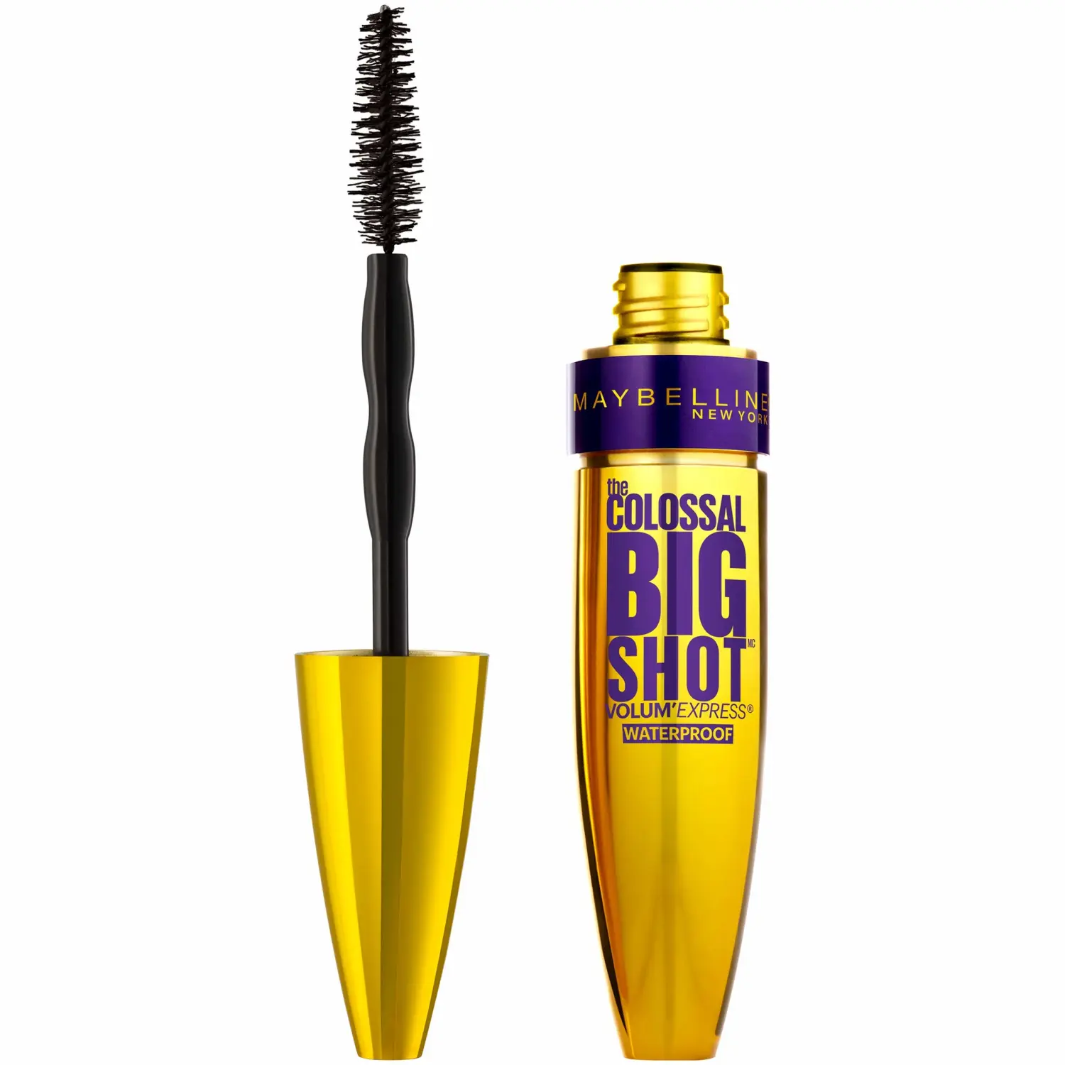 Maybelline New York Volum' Express The Colossal Waterproof, Very Black, 0.33 fl. oz.