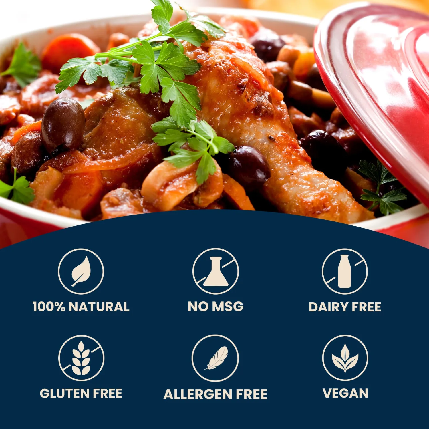 Massel Chicken Style Bouillon Powder – Gluten-Free, Fat-Free, MSG-Free, Non-GMO – 168g