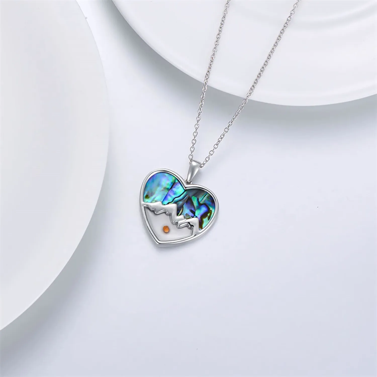 Mustard Seed Necklace - Stainless Steel Faith Mountain Jewelry for Women & Men