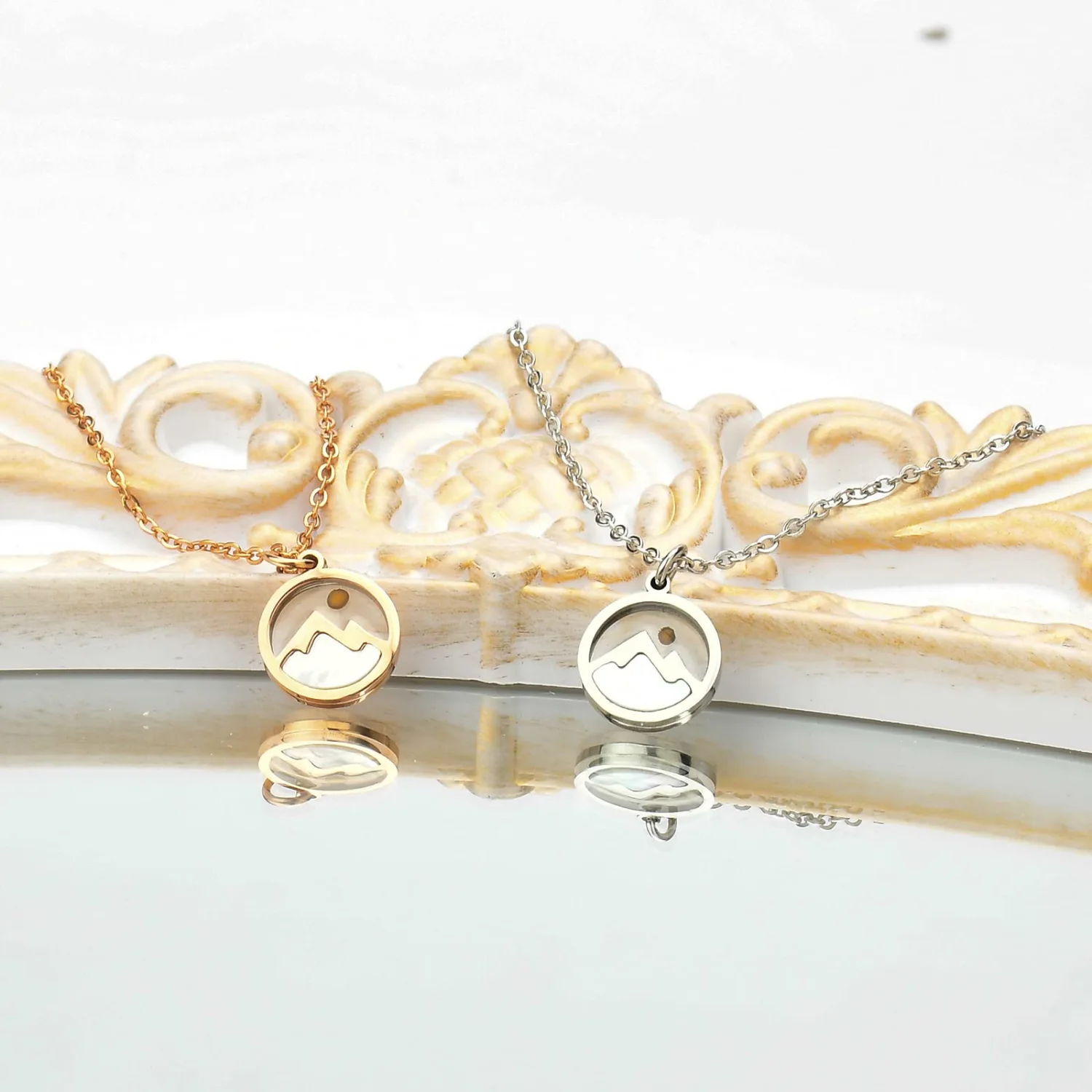 Christian Gifts Mustard Seed Necklace for Women,Move Mountains Shell Necklaces Christian Faith Jewelry for Women…