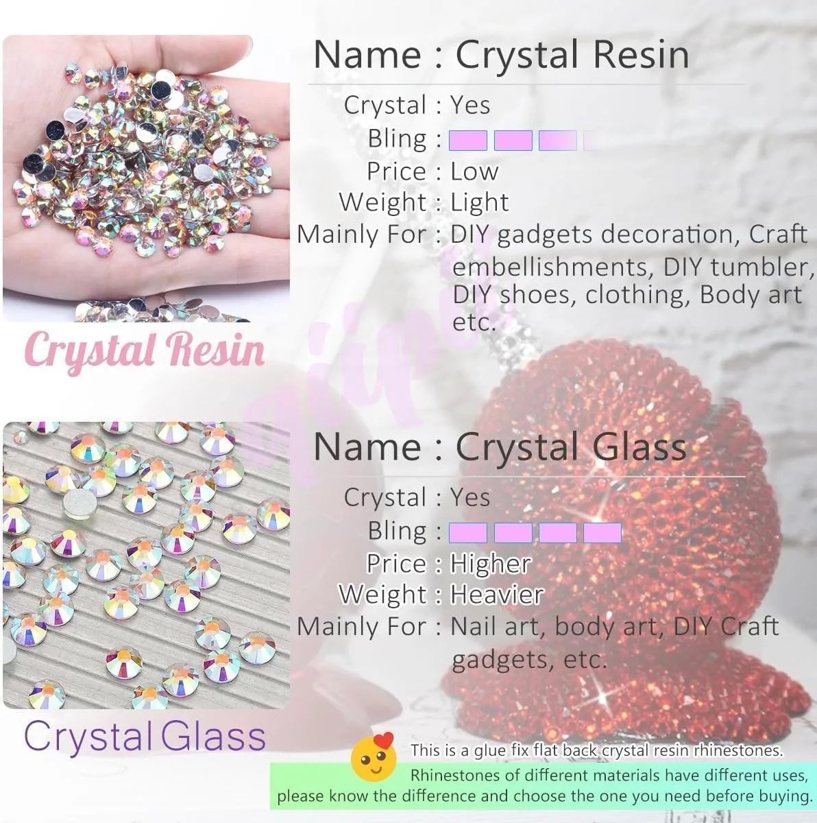 Dark Brown Crystal Resin Rhinestones w B7000 Jewelry Glue for Bedazzling Crafting Flatback Stones 2mm 3mm 4mm 5mm 6mm Diamonds Crystals Gems Charms for Nails Face Eyes Makeup Tumblers Crafts