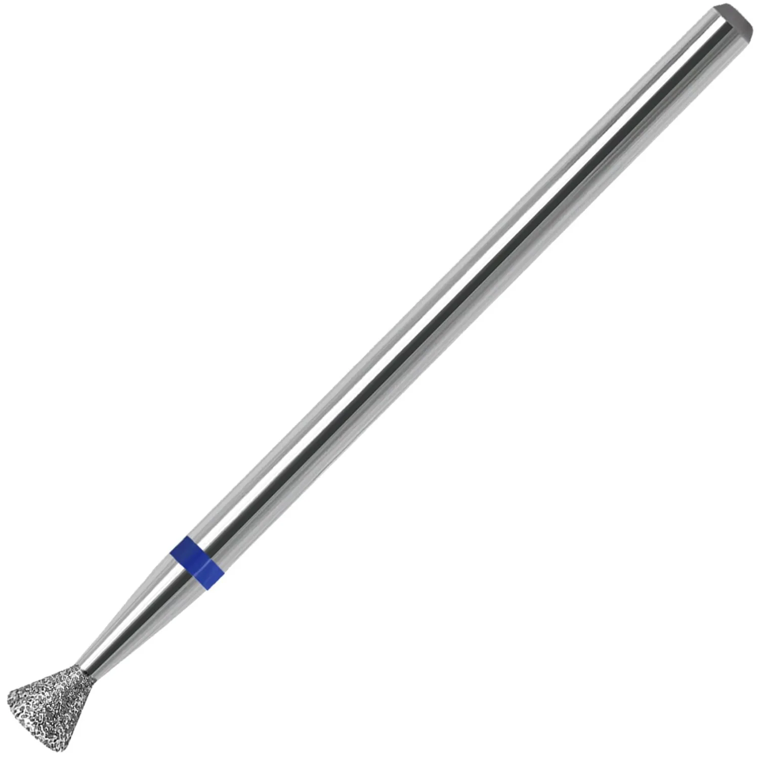 Cuticle Clean Nail Drill Bit, 3/32" Russian Diamond Nail File bits, Safety Carbide Under Nail Cleaner for Cuticle Dead Skin Nail Prepare, Overflow Gel Polishing (Medium)