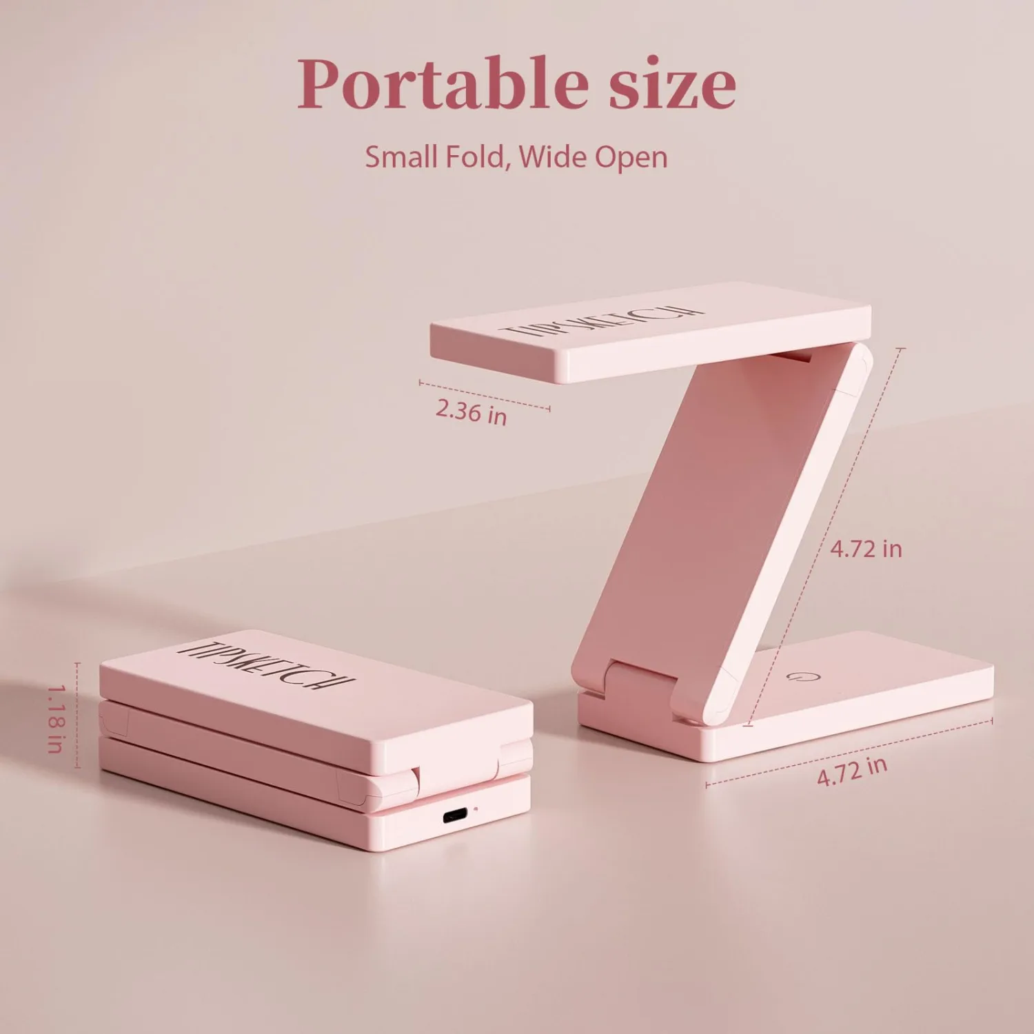 UV Nail Lamp UV Light for Nails - 18W Fast Curing LED, Suitable for All Gel Polishes, Dual Timing, Type-C Connectivity, Ideal for Professional and Home Manicures