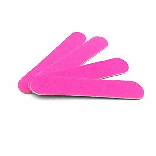 Small Nail Files Bulk, 100 Pcs Disposable Double Sided Emery Boards Travel Size for Men, Women, Kids (3.3 Inch)