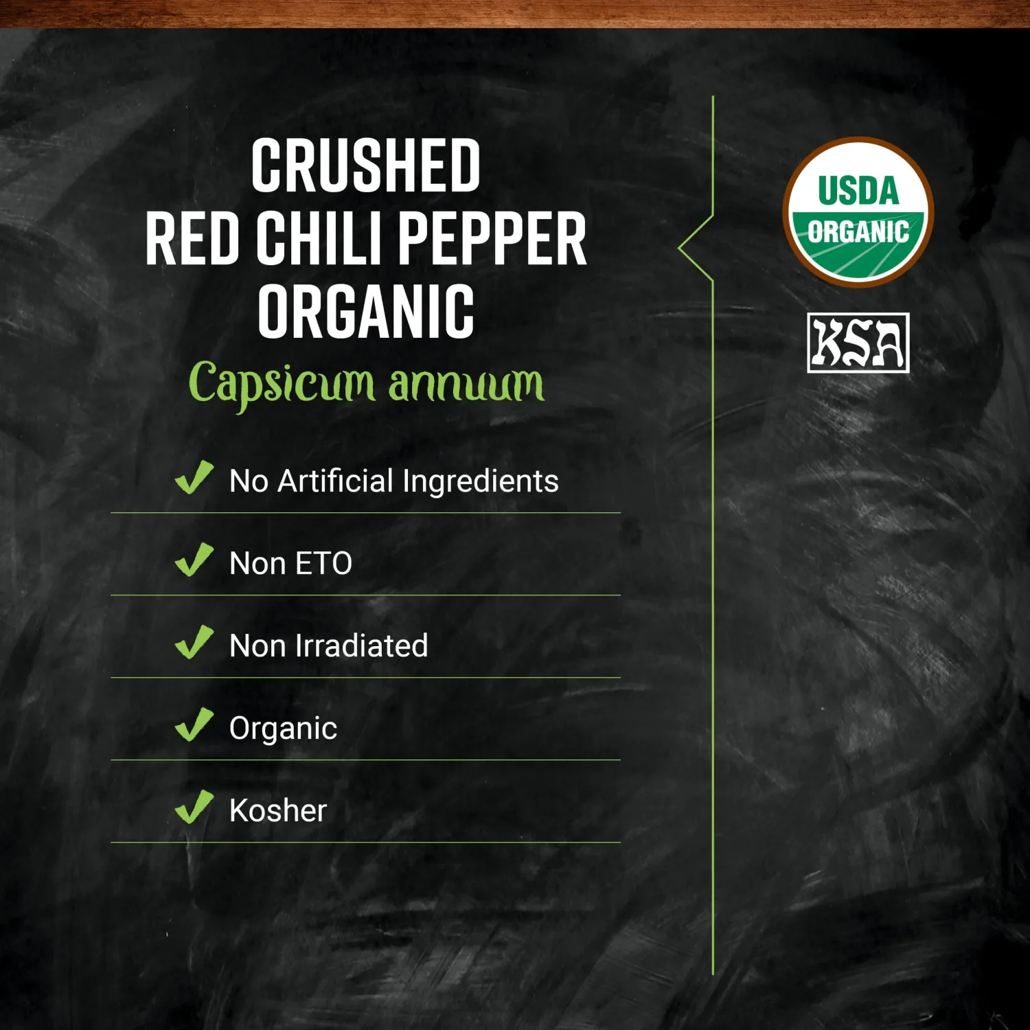 Frontier Co-op Organic Crushed Red Chili Peppers - Kosher | 16 Ounce (Pack of 1)