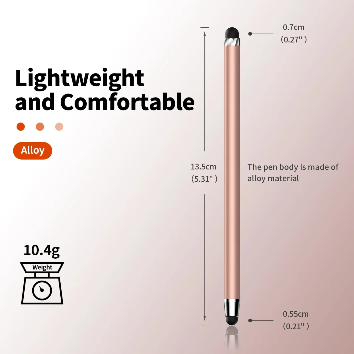 10 PCS Stylus,Stylus Pen for Touchscreen,Stylus 2-in-1 High Sensitivity & Precision Suitable for Touch Screens of iPhone/ipad/Android Tablets(10 Stylus Pen + 20 Tips)