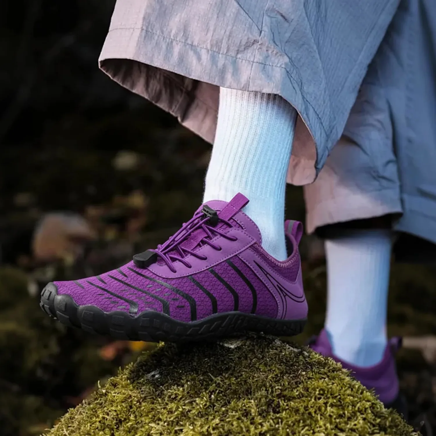 2026 New Hiking Barefoot Shoes Womens Mens Footwear,Wide Toe Box Water Shoe for Women Men,Zero Drop Comfortable & Non-Slip Barefoot Vitality Shoe Women's Athletic Footwear for Walking Hiking