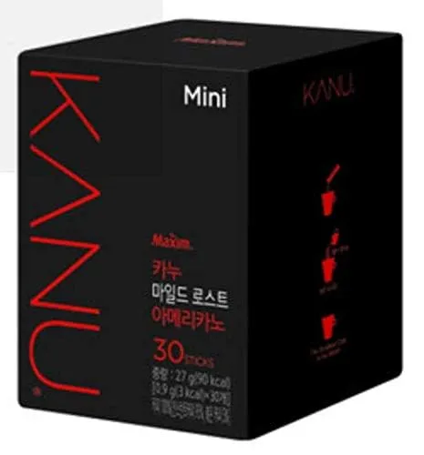 KANU Mini Colombia MILD Roast Americano Coffee 0.95oz(27g), 30T