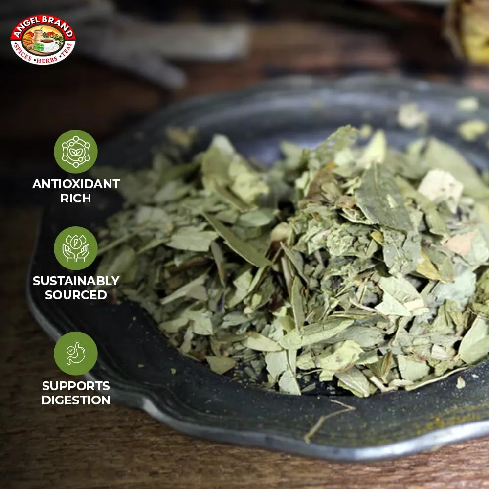 Angel Brand Senna Leaf – 0.5 oz Pouch – Dried Senna Leaves for Tea, Herbal Infusions, and Traditional Uses