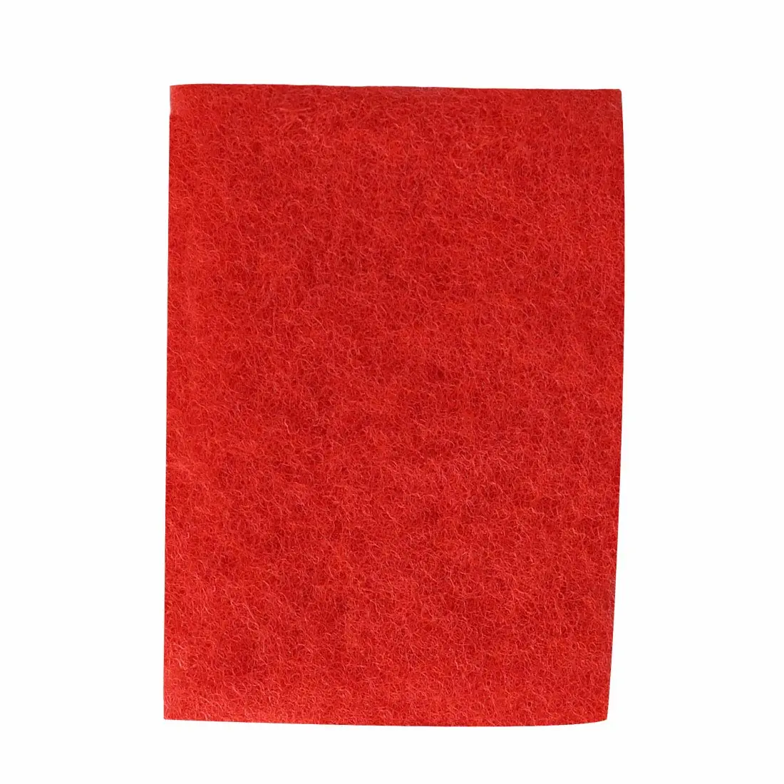 uxcell 3pcs Scouring Pad Non-Scratch Scouring Sponge Scrub Pads 6"x4" For Scouring Kitchen, Dishwashing, Red