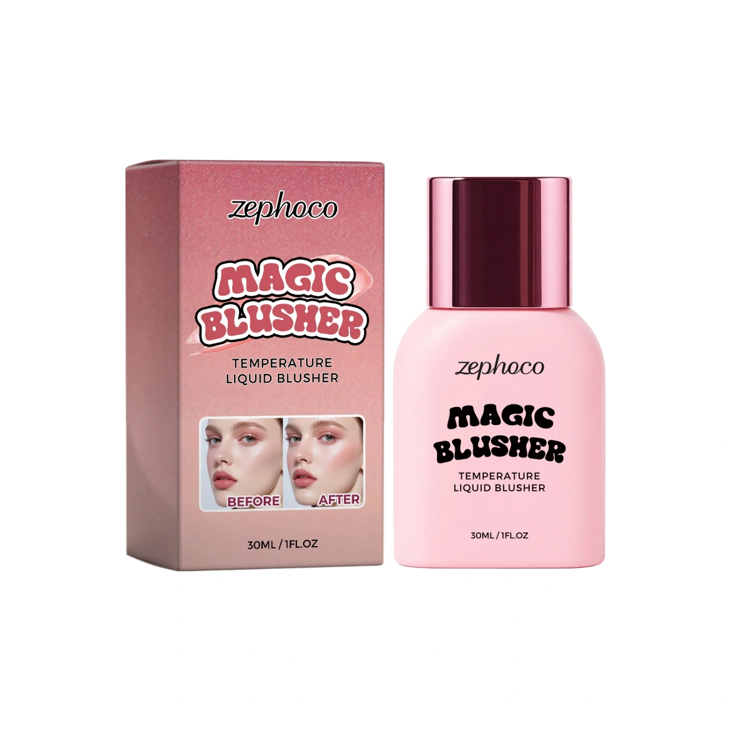 Temperature Liquid Blusher