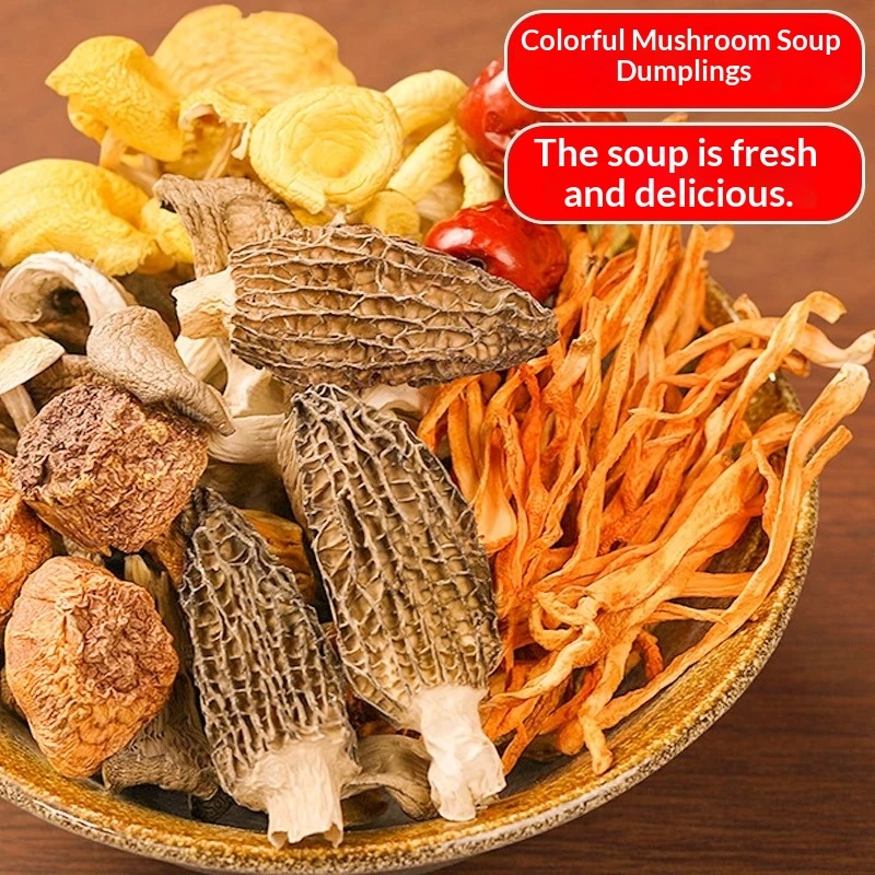The Soup Is Made Of Morchella