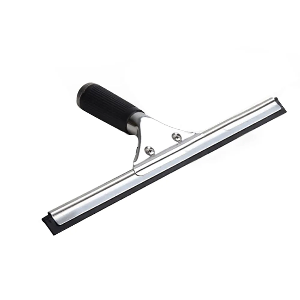 Black 35cm 14in Glass Squeegee for Window Cleaning, All Purpose Home Cleaner Tool for Car Windshield, Mirror, Glass Door (14in/35cm, Black)