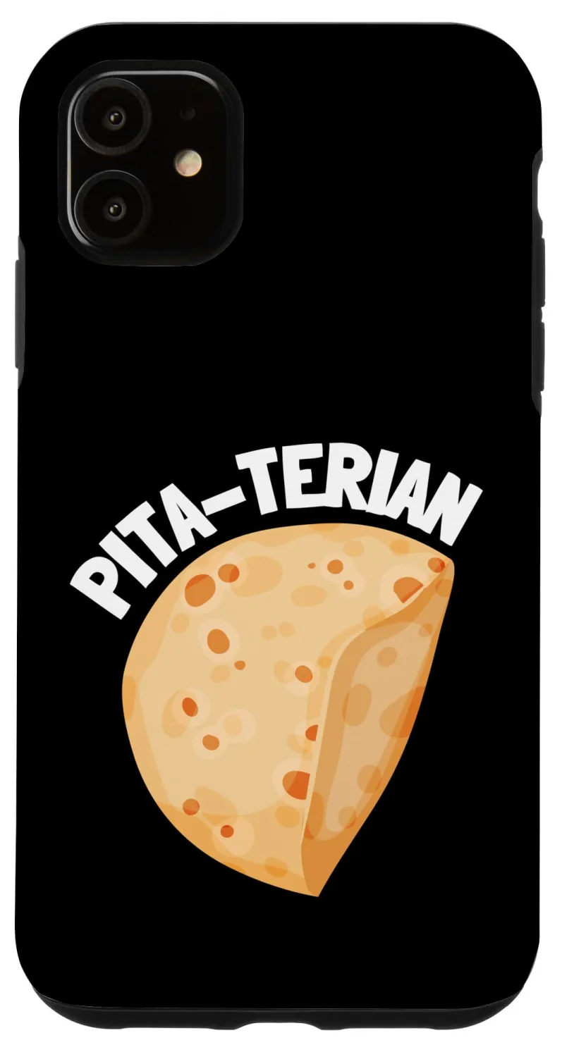 iPhone 11 Chickpeas Hummus Tahini Falafel Pita And Vegetarian Vegan Case