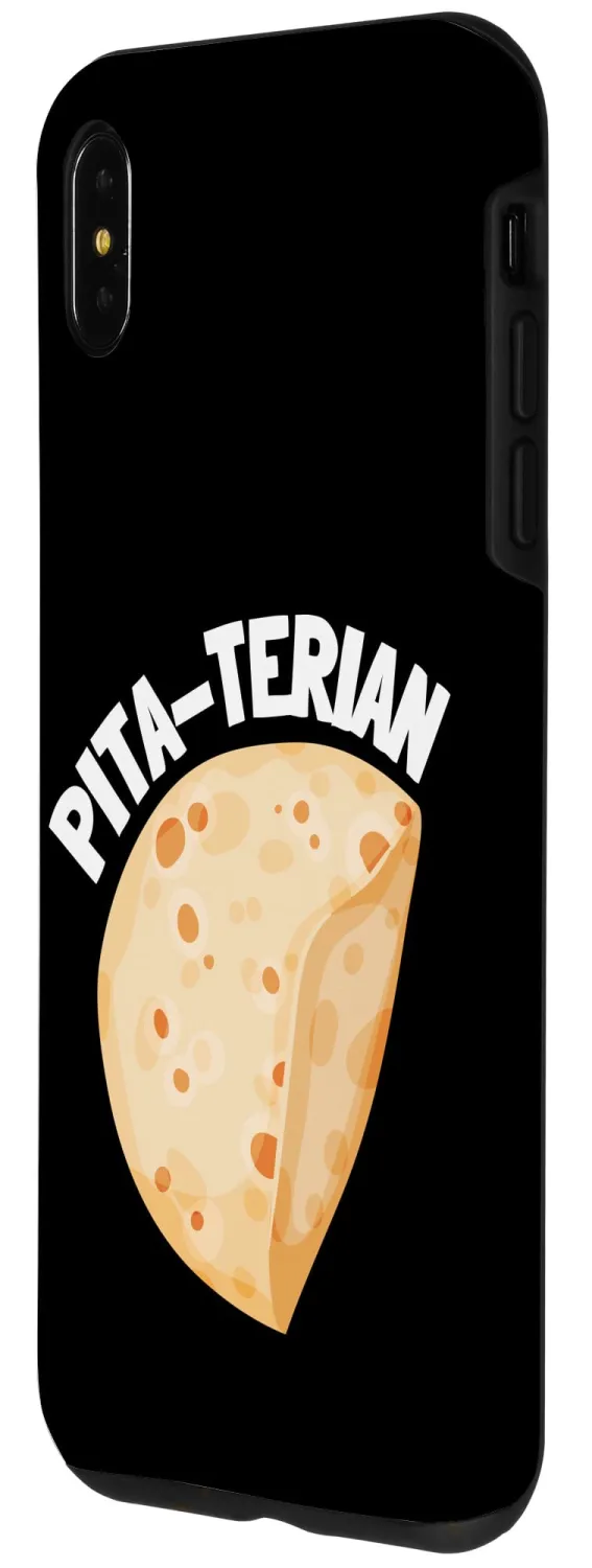 iPhone XS Max Chickpeas Hummus Tahini Falafel Pita And Vegetarian Vegan Case