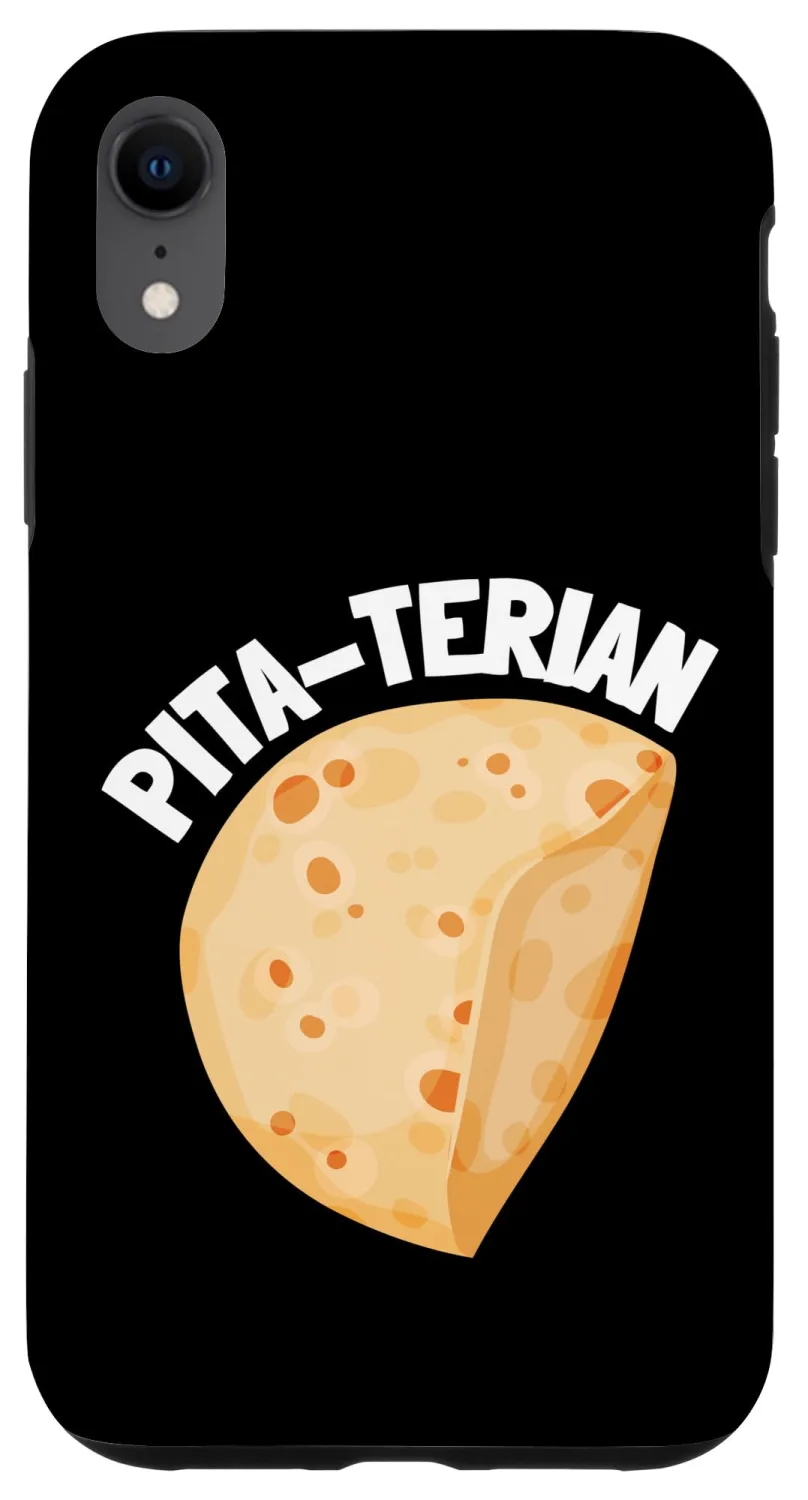 iPhone XR Chickpeas Hummus Tahini Falafel Pita And Vegetarian Vegan Case