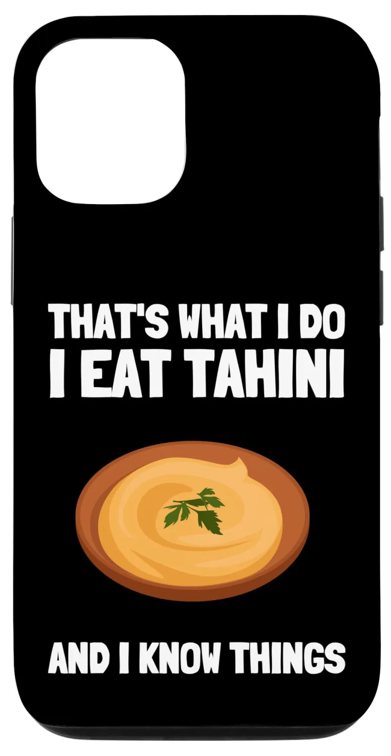 iPhone 14 Pro Chickpeas Hummus Tahini Falafel Pita And Vegetarian Vegan Case